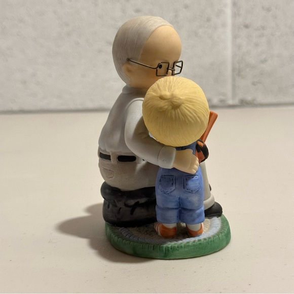 Enesco 1985 Grandpa and Grandkids Figurine, RARE, Country Cousins Kids - Picture 3 of 8